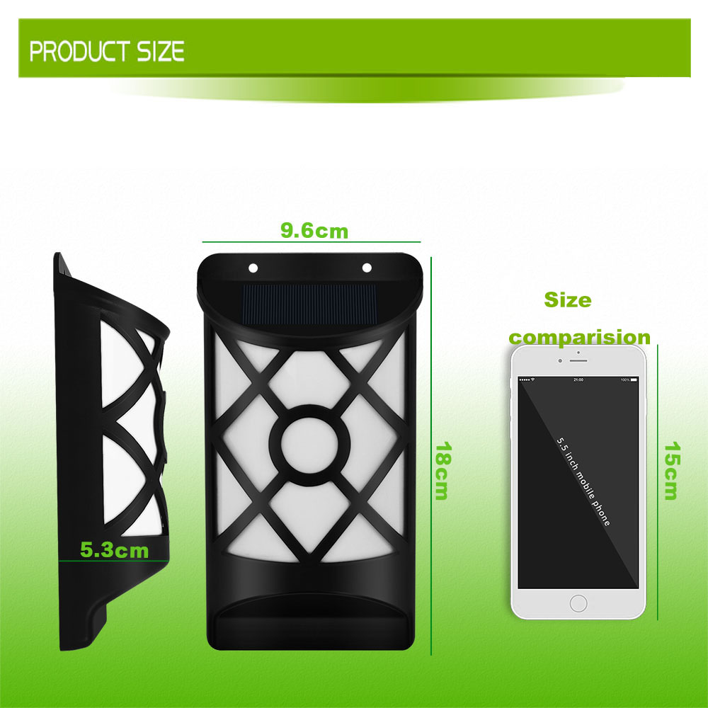 Ts Yyw106 Solar Garden Wall Light Detail Image 01 (4)