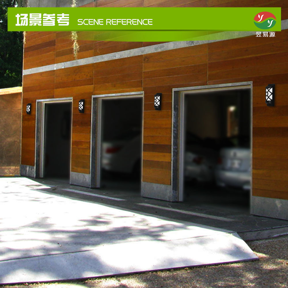Ts Yyw106 Solar Garden Wall Light Detail Image 01 (5)