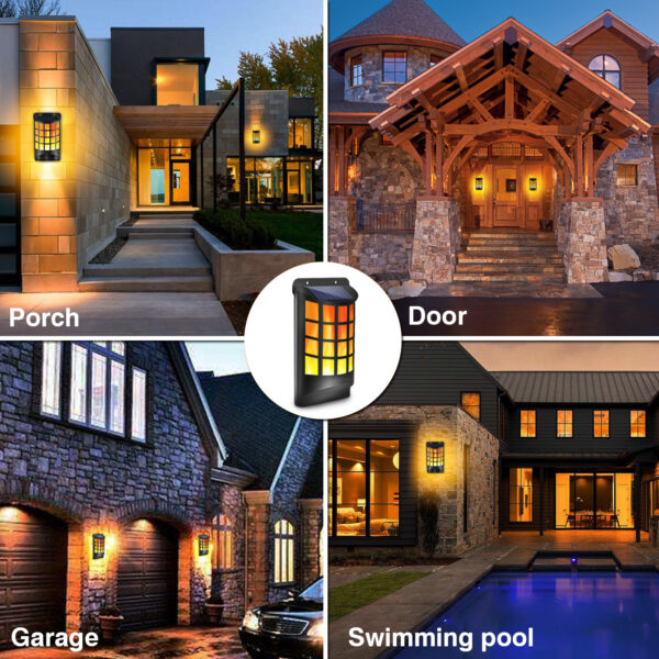 Ts Yyw106 Solar Garden Wall Light Product Image 02
