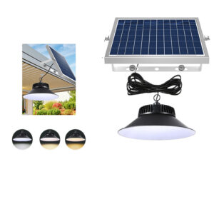 太阳能吊灯 35cm 三色变光